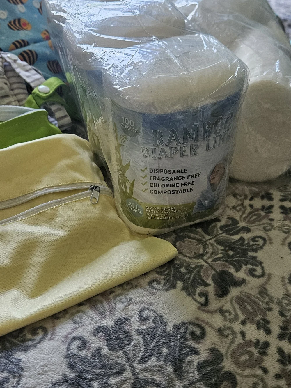 Reuasble Baby Cloth Diapers And Pacifiee Accessories